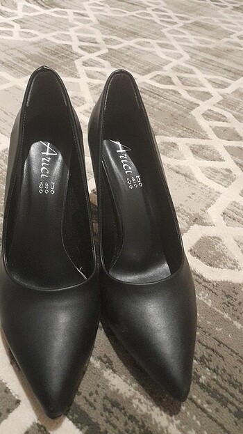 40 Beden siyah Renk Stiletto ayakkabı 