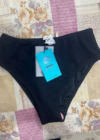 Siyah Mini Street Wear Bikini Altı