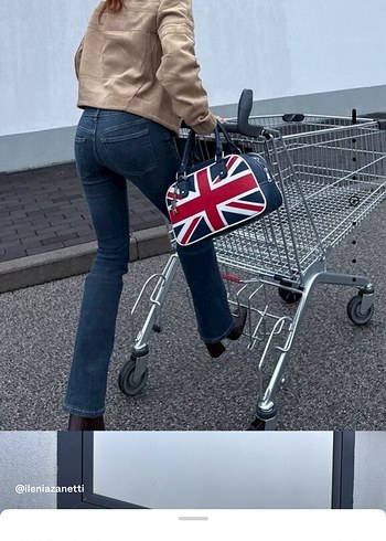 m Beden bershka flare bootcut fit düşük bel jean