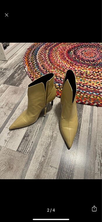 Zara Zara topuklu bot