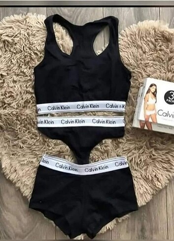 Calvin Klein 3lü büstiyer takım 