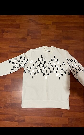 LUFIAN SWEATSHIRT BEYAZ