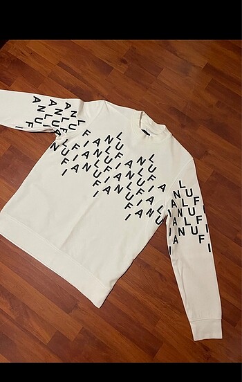 Lufian LUFIAN SWEATSHIRT BEYAZ