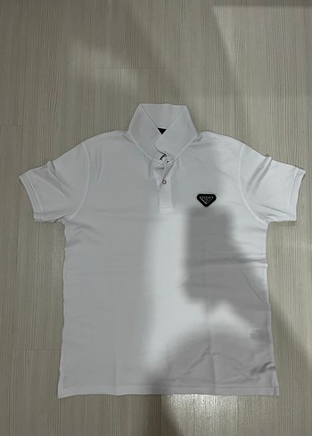 Prada Beyaz Polo Yaka