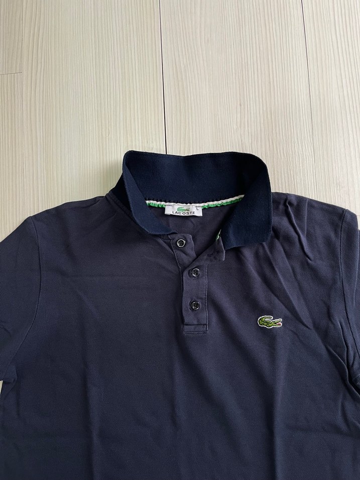 Lacoste Lacivert Polo Yaka — görsel 4/5