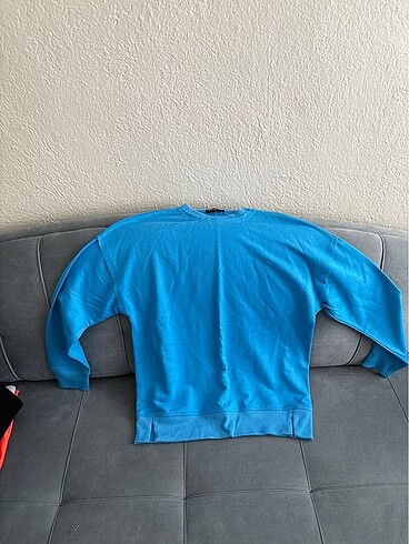 Kaliteli sweatshirt Mavi