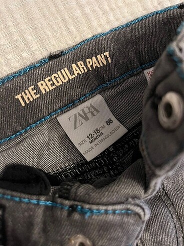 12-18 Ay Beden Zara Kot Pantalon