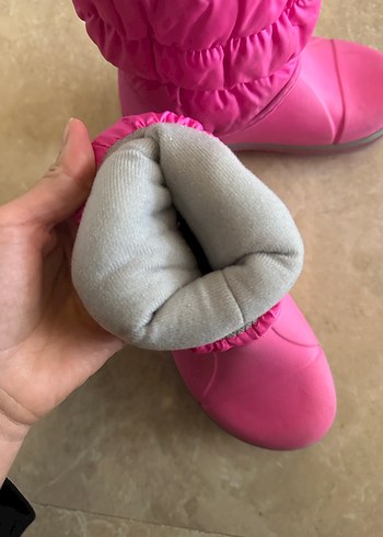 Crocs Kız Çocuk Pembe Lastik Botlar