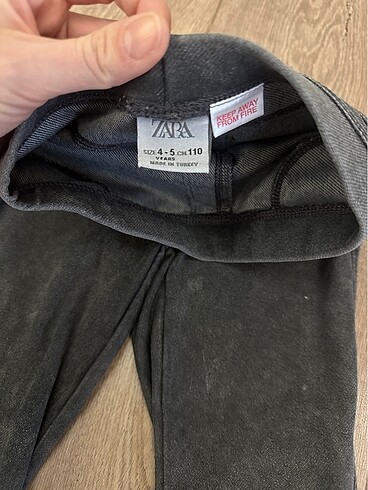 4 Yaş Beden zara tayt pantolon