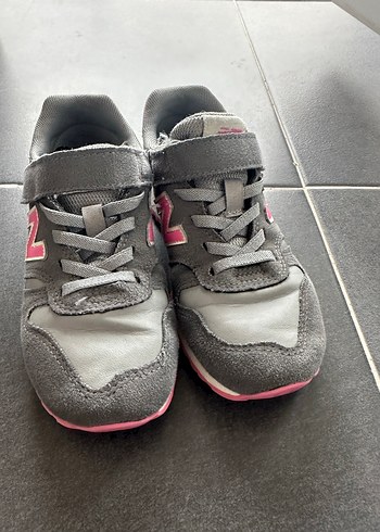 New Balance New balance Kız Çocuk Gri Sneaker Velcro Bantlı