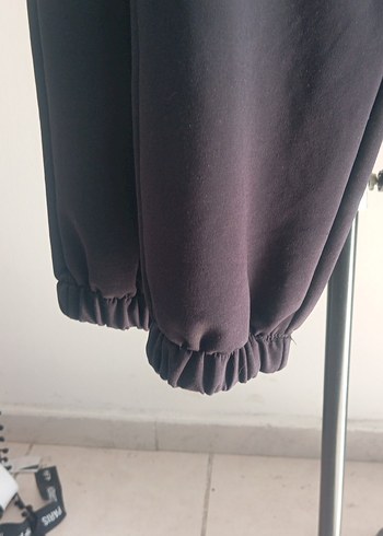 Diğer Gri Kadın Bol Kesim Kumaş Pantolon