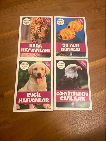 Popüler Bilim Hayvaları Dizisi(4lü)