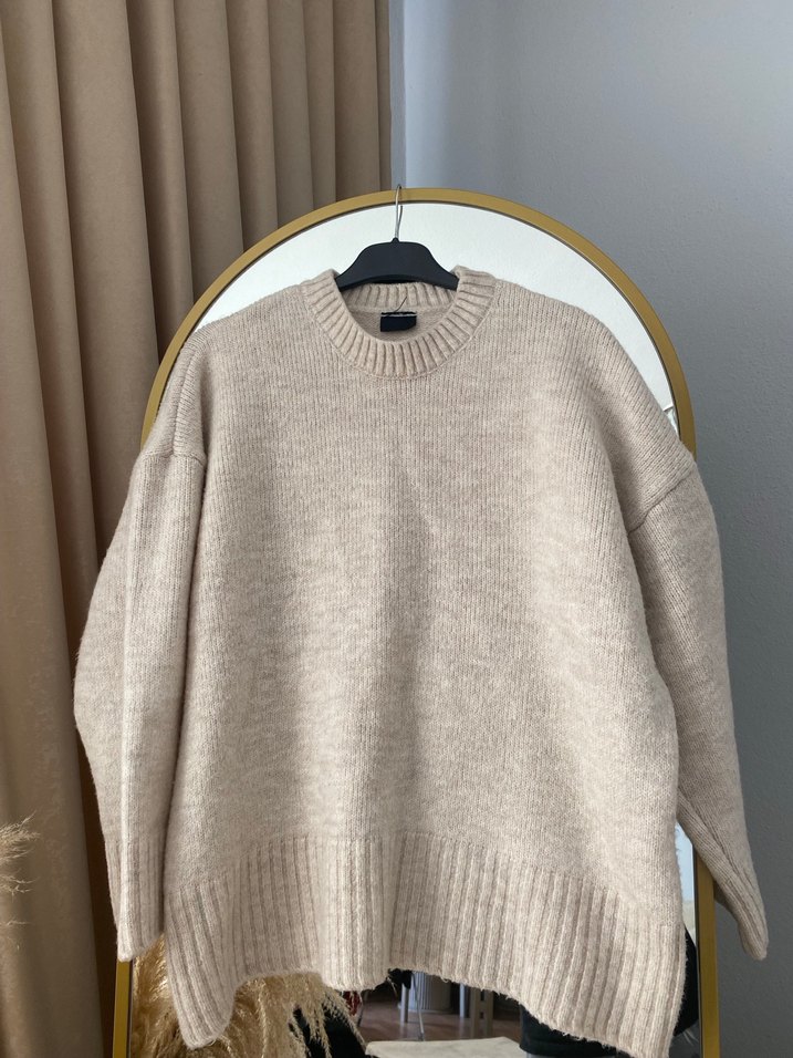 Oversize triko kazak - Görsel 2