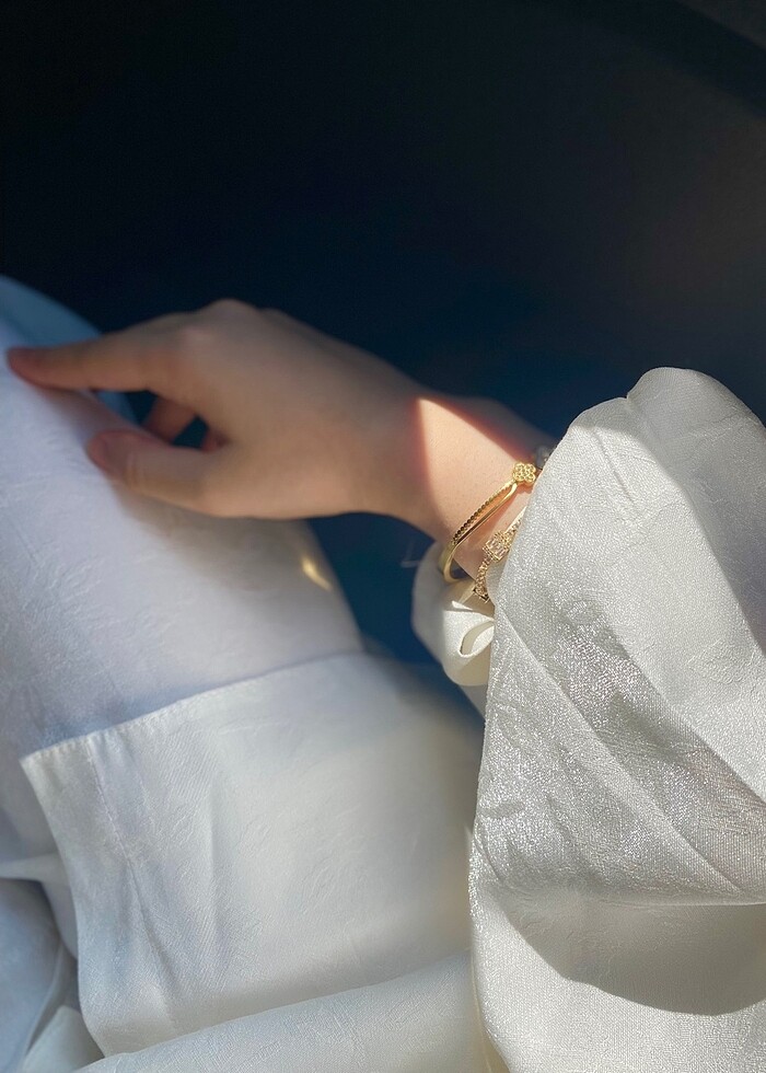 Bağlamalı jakarlı takım - Görsel 3