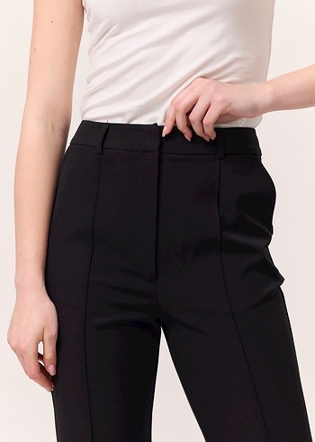 MANUKA Dikiş detaylı flare pantolon - Görsel 3