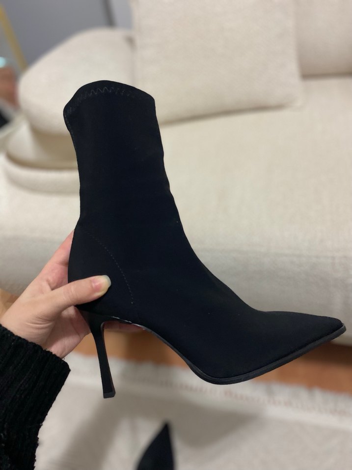 Back streç siyah dalgıç bot - Görsel 3