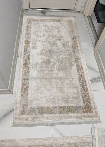 Modern Klasik Bej ve Gri Halı - Görsel 2