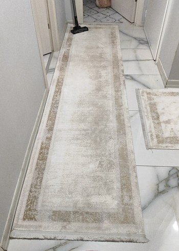 Bej Modern Klasik Yolluk Halı - Görsel 2