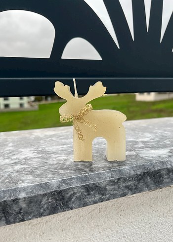 Ren Geyik Şeklinde Mum - Görsel 2