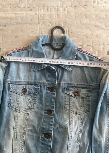 Dilvin denim kot ceket - Görsel 3