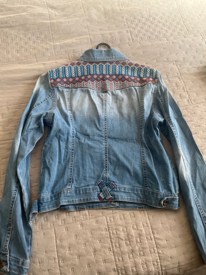 Dilvin denim kot ceket - Görsel 5