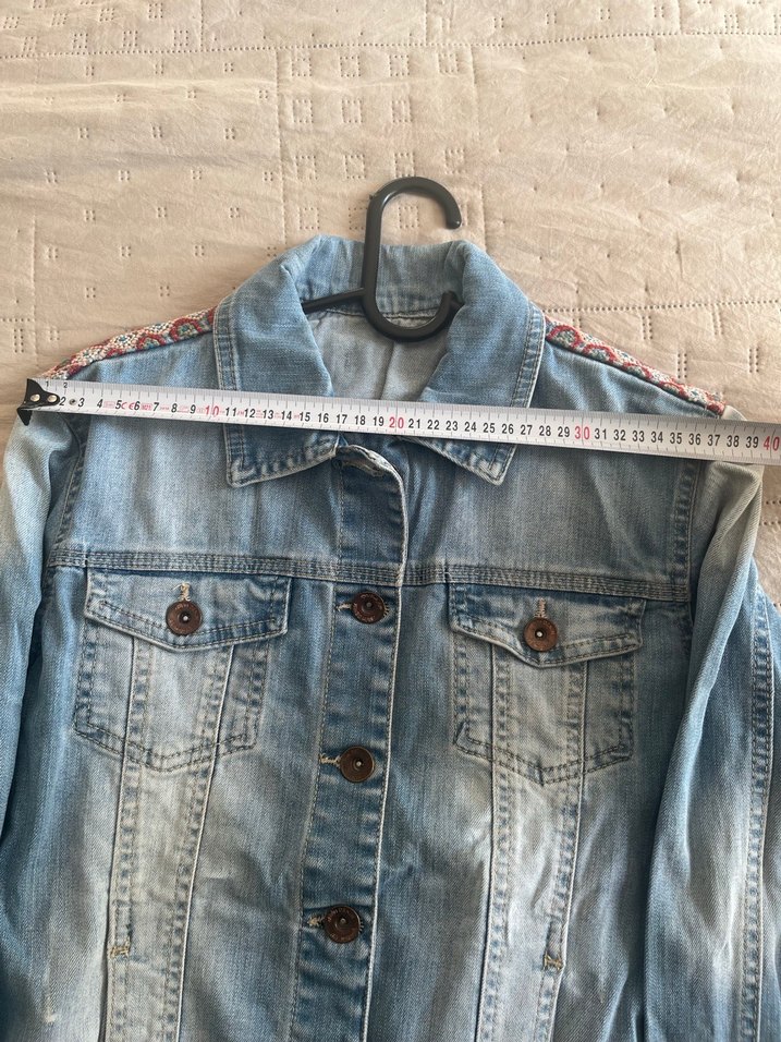 Dilvin denim kot ceket - Görsel 3