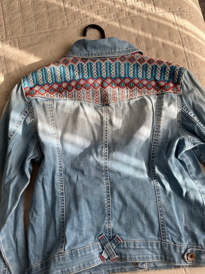 Dilvin denim kot ceket - Görsel 2