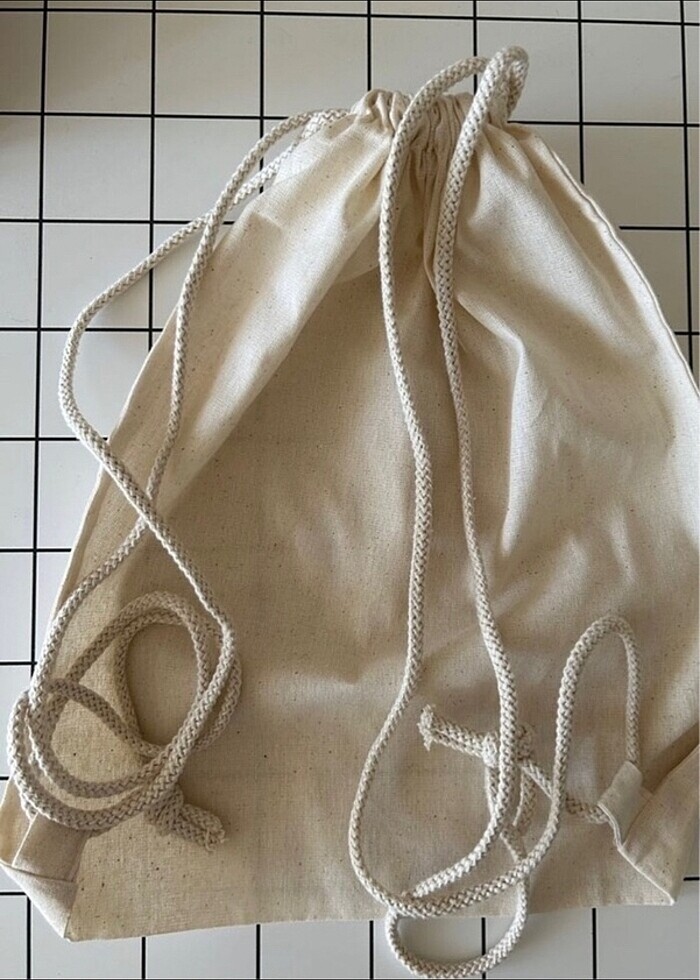 2 adet bez çanta - Görsel 2