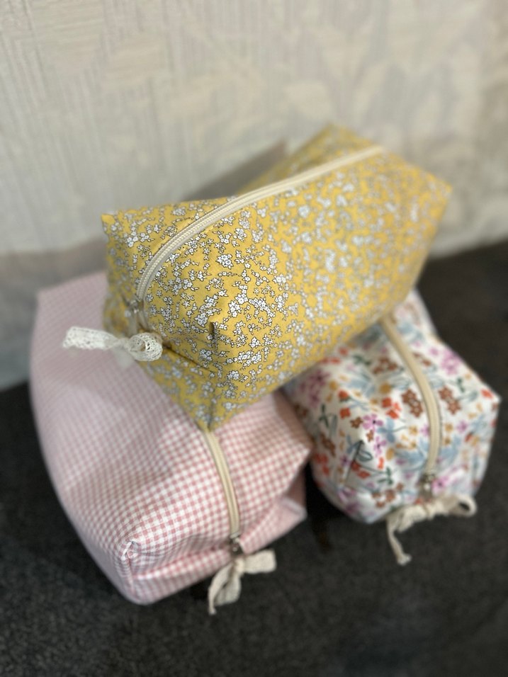 Bohem Stil Çok Renkli Fermuarlı Makyaj Çantası - Görsel 3