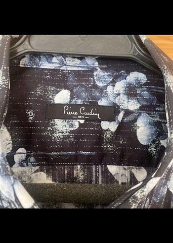 Mavi Bağlama Desenli Uzun Kollu Erkek Gömlek - Görsel 2