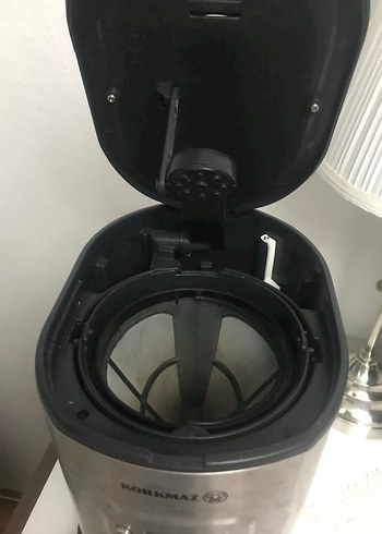 Gri Korkmaz Dijital Kahve Makinesi - Görsel 3