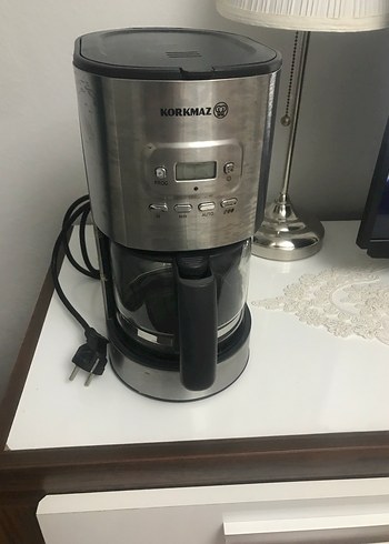 Gri Korkmaz Dijital Kahve Makinesi - Görsel 2
