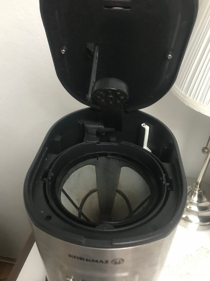 Gri Korkmaz Dijital Kahve Makinesi - Görsel 3