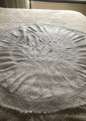 Bohem Tarzı El Yapımı Dantel fiskos masa örtüsü sıfır ürün - Görsel 2