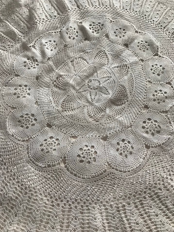 Bohem Tarzı El Yapımı Dantel fiskos masa örtüsü sıfır ürün - Görsel 3