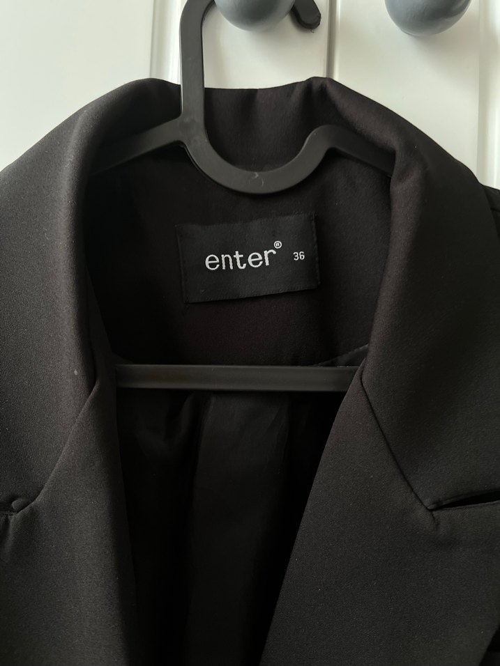 Siyah Kadın Blazer Ceket - Görsel 3