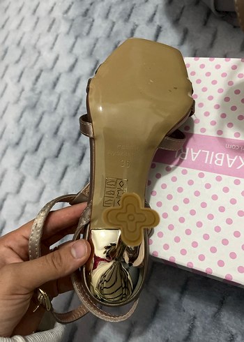 36 Beden camel Renk Bej Stiletto Kadın Abiye Ayakkabı