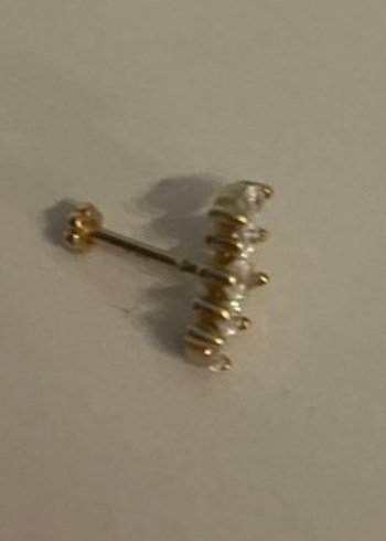 Beden altın Renk Tragus altın küpe