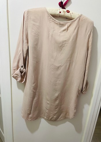 Vero Moda Bej Uzun Kollu Bluz