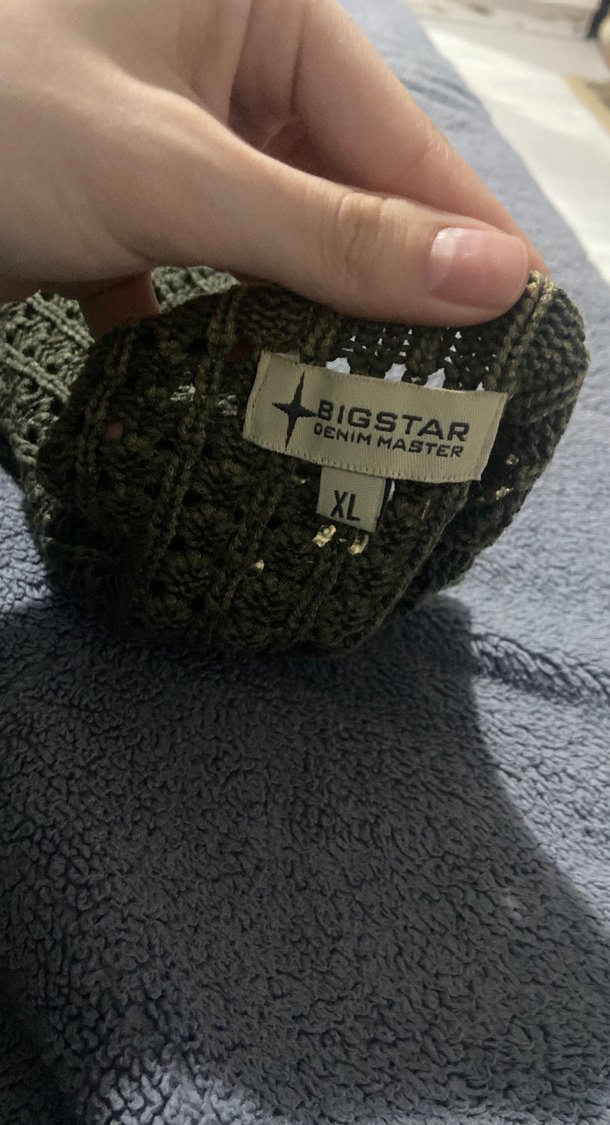 Haki Renkli Kadın Triko Kazak - Görsel 5