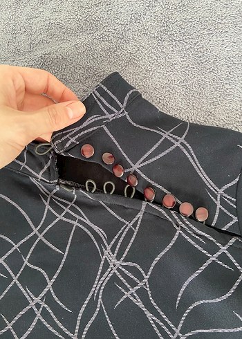 Kadın Lacivert Midi Kalem Elbise - Görsel 6