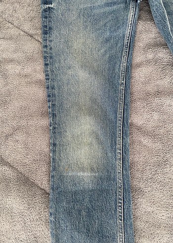 Bol Kesim Kadın Kot Pantolon - Görsel 6