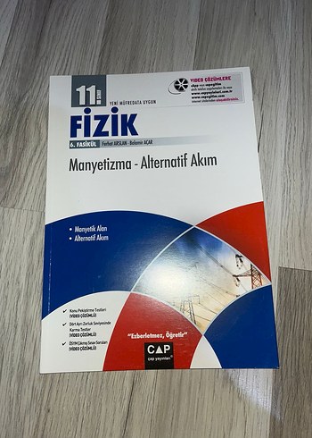 11. Sınıf Fizik Manyetizma ve Alternatif Akım Kitabı