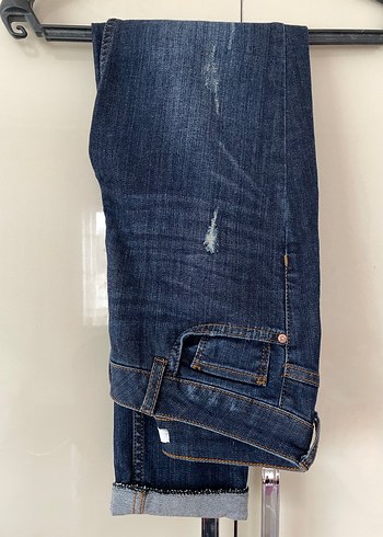 Kadın Lacivert skinny Kot Pantolon - Görsel 2