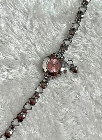 Beden Vintage Kalp Charm Saat