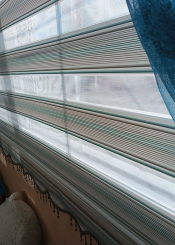 Brillant Zebra Perde (3 Adet) - Görsel 2