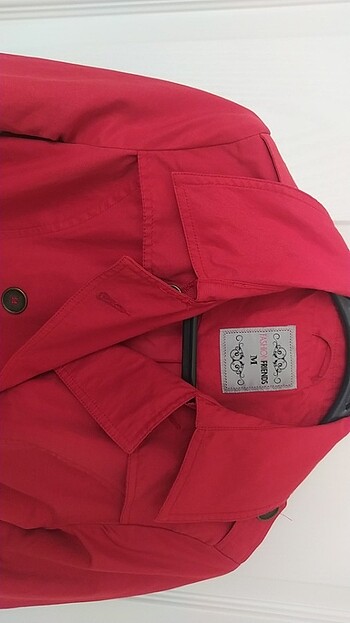 Kırmızı Trençkot - Görsel 5