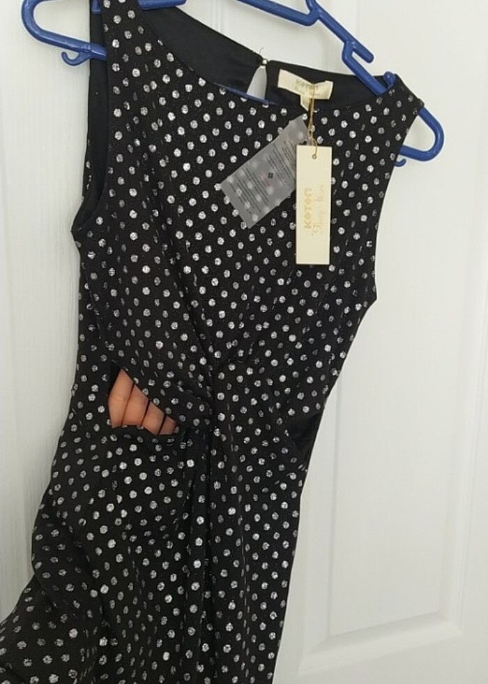 Bel dekolteli elbise - Görsel 3