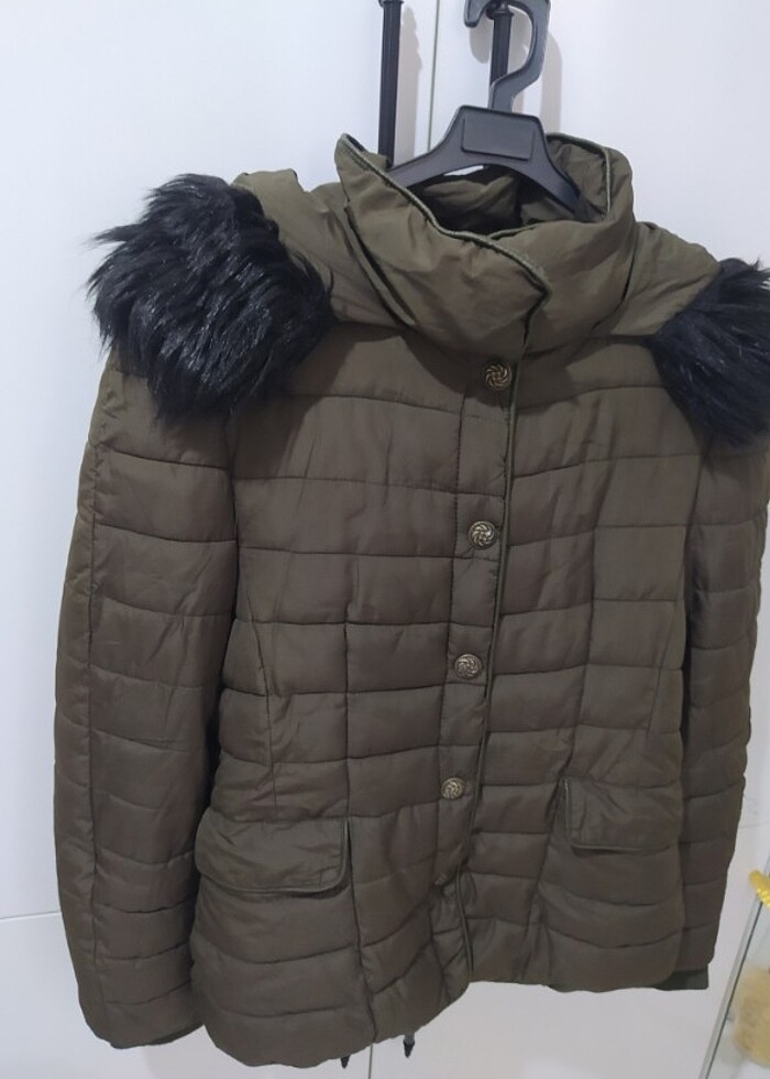 İçi Astarlı mont - Görsel 5