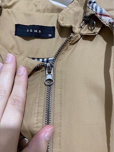 38 Beden camel Renk Trenç